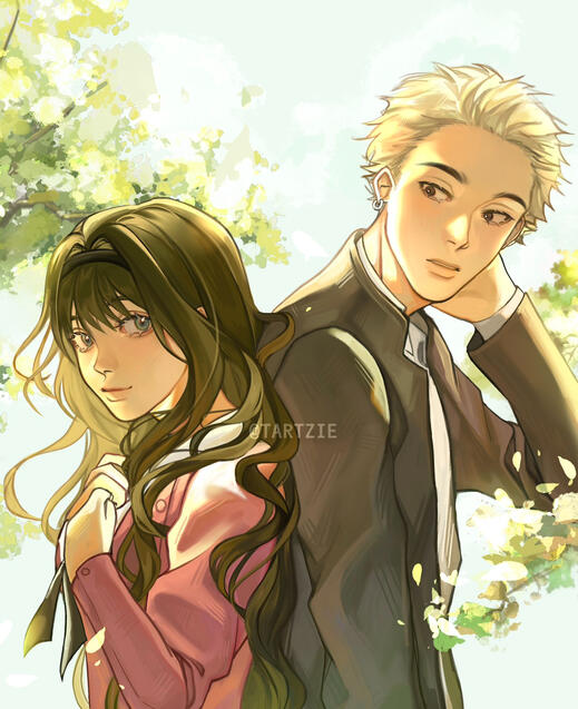Kaoruko and Rintaro - The Fragrant Flower Blooms with Dignity