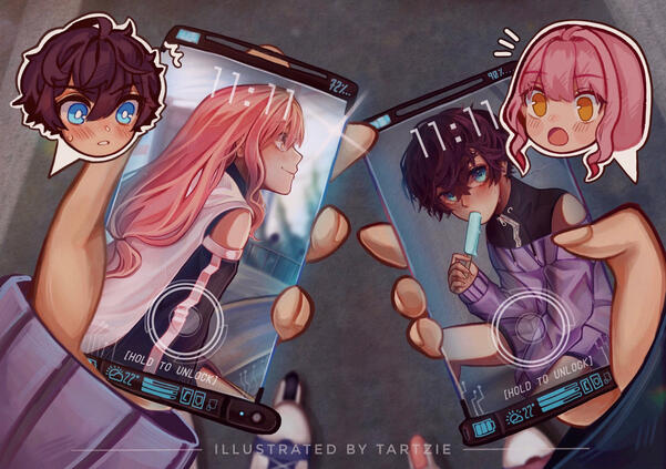 Matching Phone Screens Matching Phone Screens
