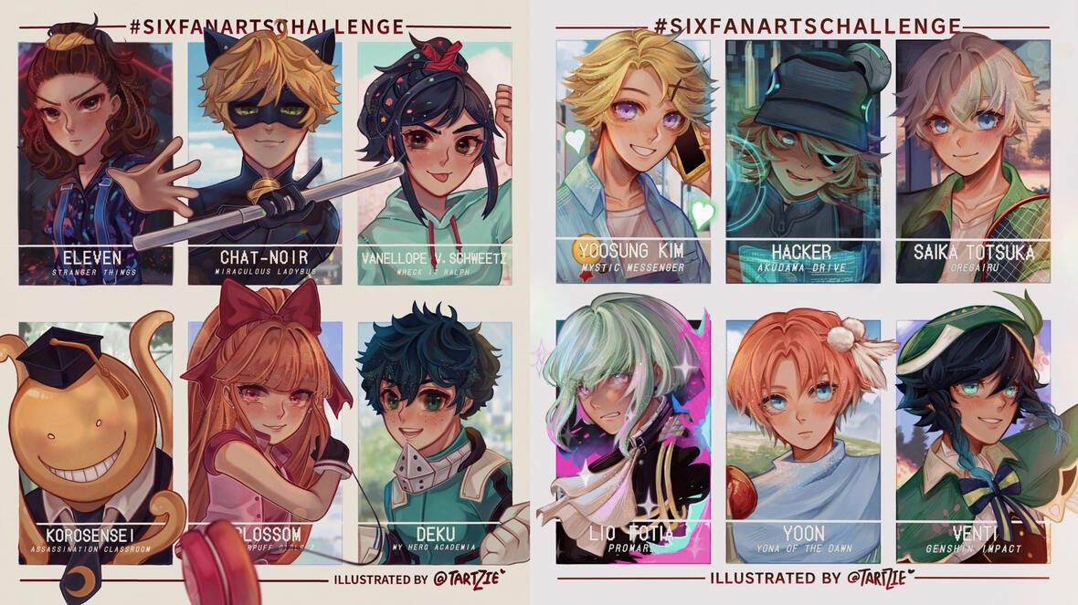 #SixFanarts